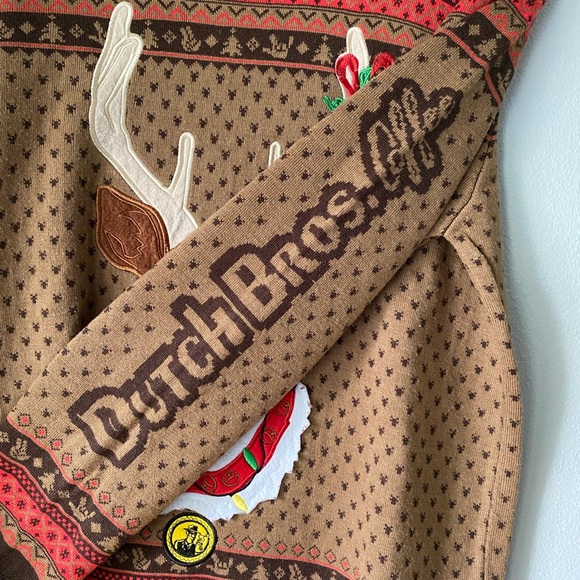 Dutch Bros Coffee Unisex Christmas Sweater - Picture 5 of 5